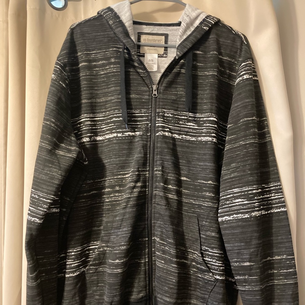 No Boundaries Zip up Sweatshirt